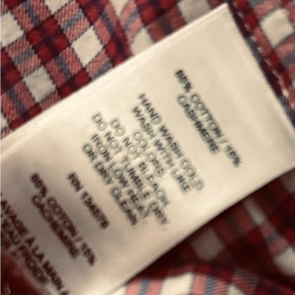 Vineyard Vines Multicolored w/ Cashmere Men’s XL Long Sleeve Button Up Shirt - Picture 7 of 7